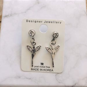🛒6.99 SHIPPING Elf Earrings 925 Silver